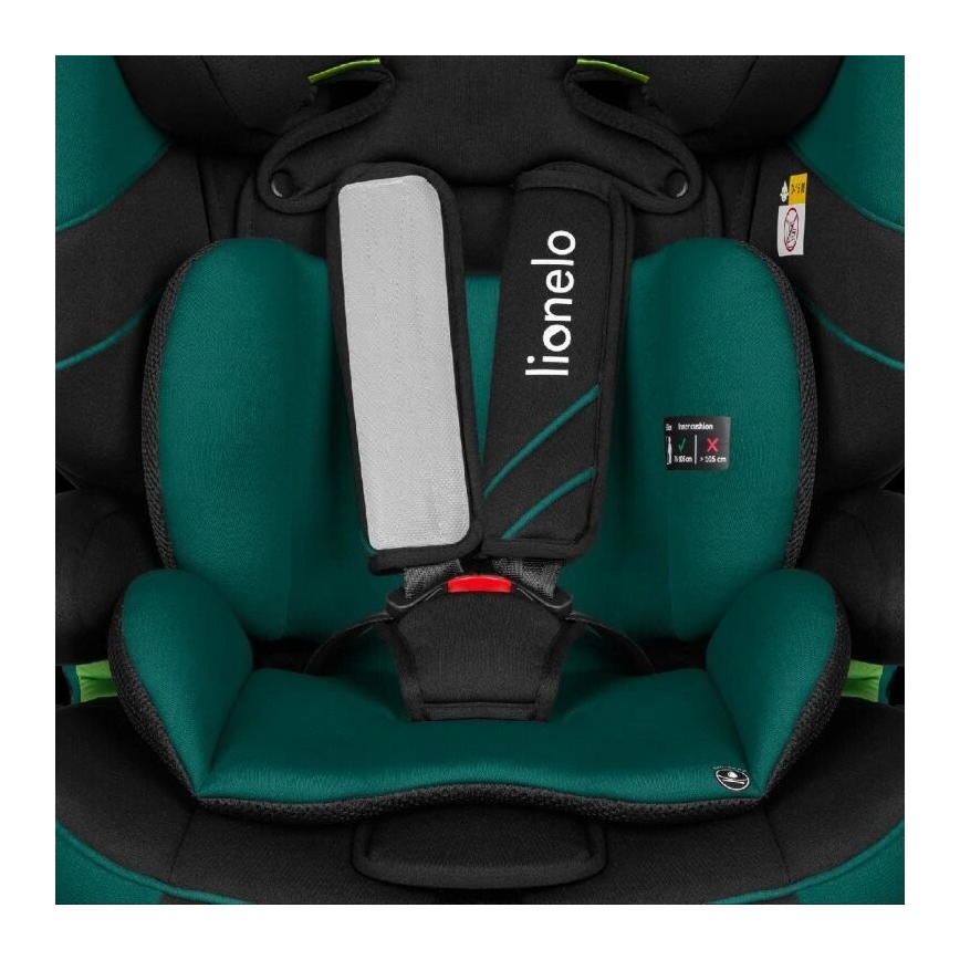 Lionelo - Autositz LEVI ONE i-Size 76-150 cm schwarz/grün