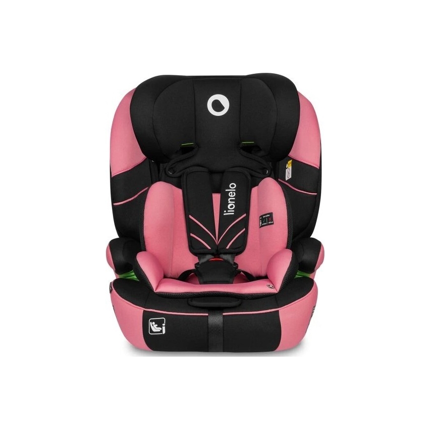 Lionelo - Autositz LEVI ONE i-Size 76-150 cm schwarz/rosa