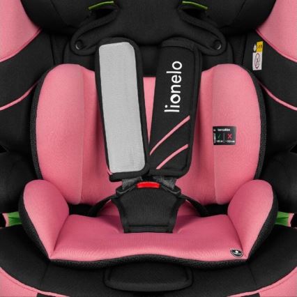 Lionelo - Autositz LEVI ONE i-Size 76-150 cm schwarz/rosa