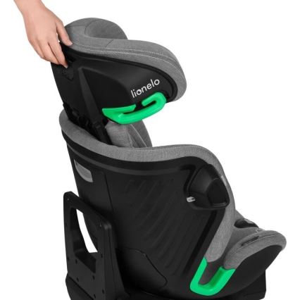 Lionelo - Autositz mit Drehbasis HARMONY i-Size 40-150 cm grau