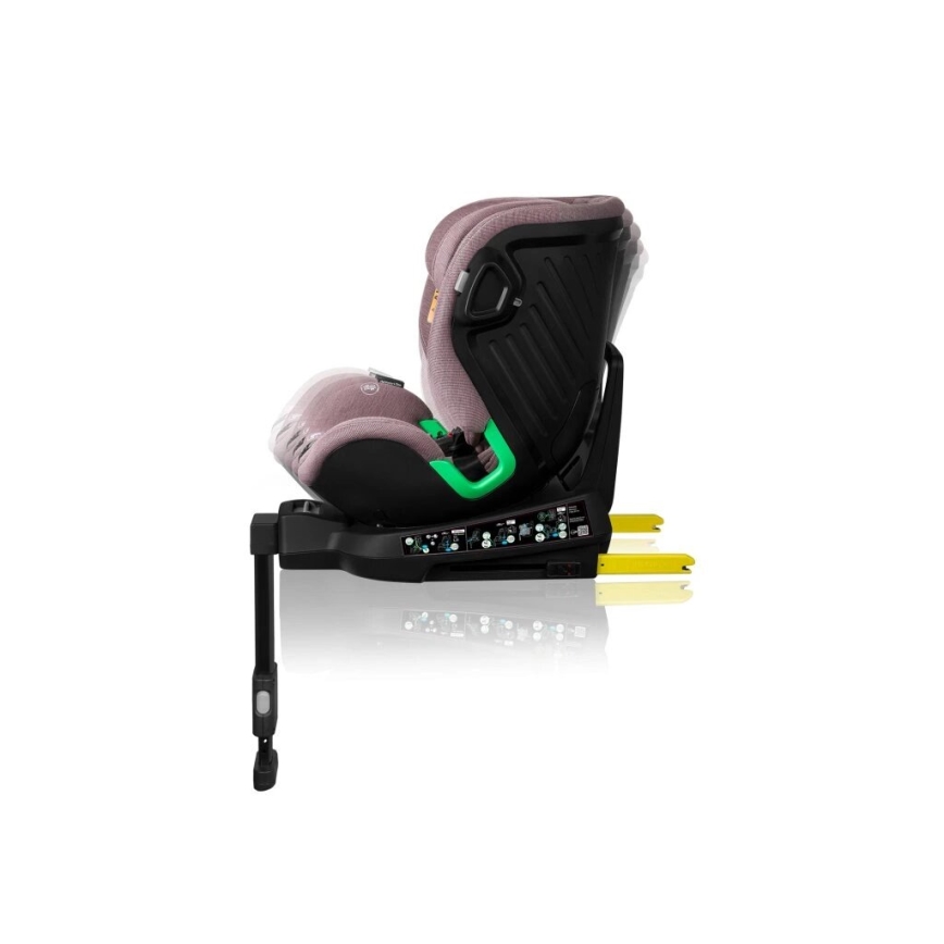 Lionelo - Autositz mit Drehbasis HARMONY i-Size 40-150 cm rosa