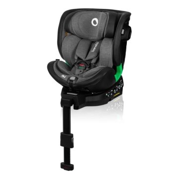 Lionelo - Autositz mit Drehbasis HARMONY i-Size 40-150 cm schwarz/grau