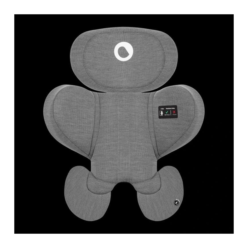Lionelo - Autositz mit Drehbasis HARMONY i-Size 40-150 cm schwarz/grau