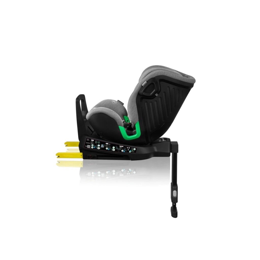 Lionelo - Autositz mit Drehbasis HARMONY i-Size 40-150 cm schwarz/grau