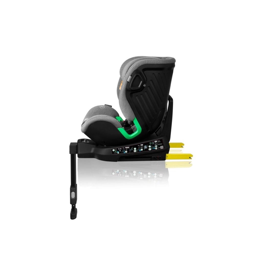 Lionelo - Autositz mit Drehbasis HARMONY i-Size 40-150 cm schwarz/grau