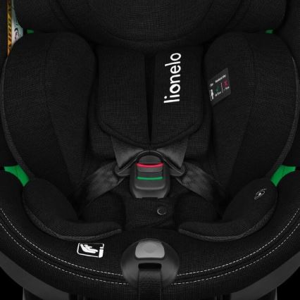 Lionelo - Autositz mit Drehbasis HARMONY i-Size 40-150 cm schwarz