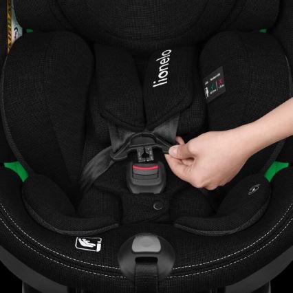 Lionelo - Autositz mit Drehbasis HARMONY i-Size 40-150 cm schwarz