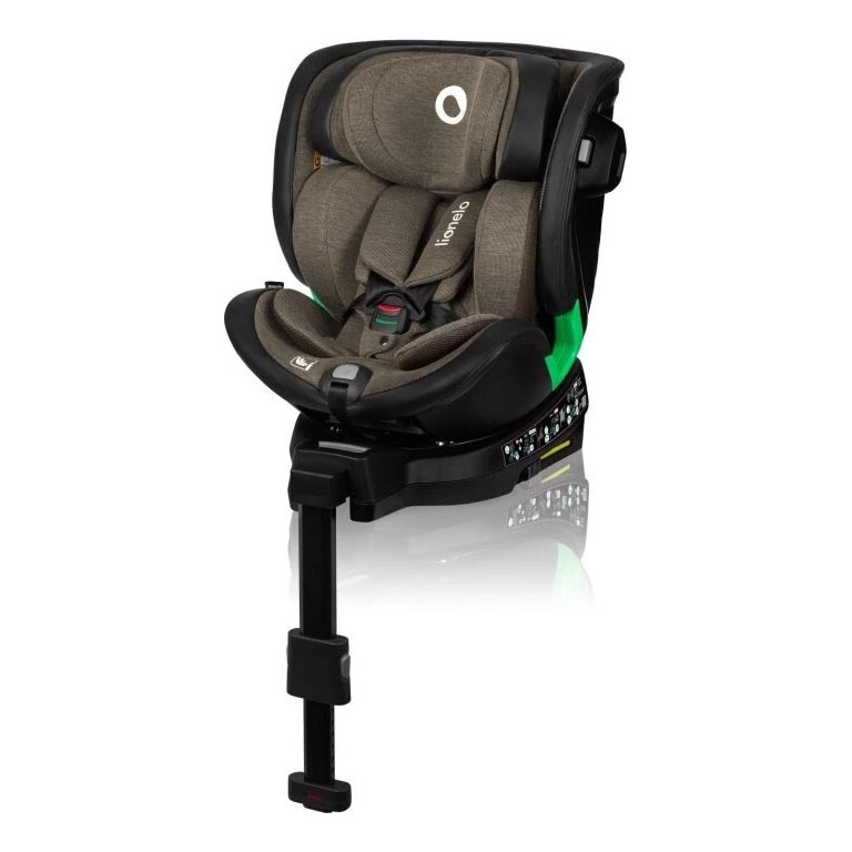 Lionelo - Autositz mit Drehbasis HARMONY i-Size 40-150 cm schwarz/Olive