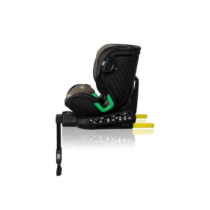 Lionelo - Autositz mit Drehbasis HARMONY i-Size 40-150 cm schwarz/Olive