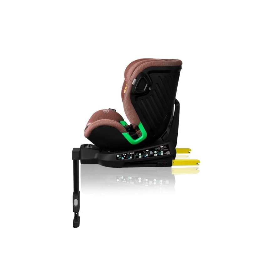 Lionelo - Autositz mit Drehbasis HARMONY i-Size 40-150 cm ziegelrot