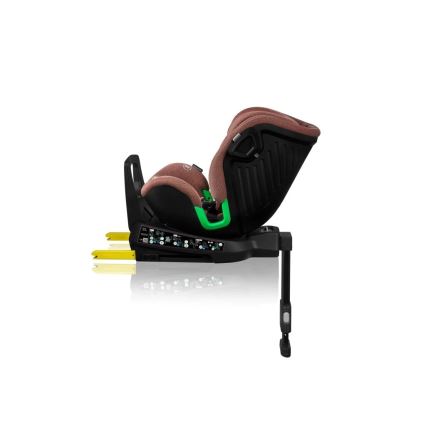 Lionelo - Autositz mit Drehbasis HARMONY i-Size 40-150 cm ziegelrot