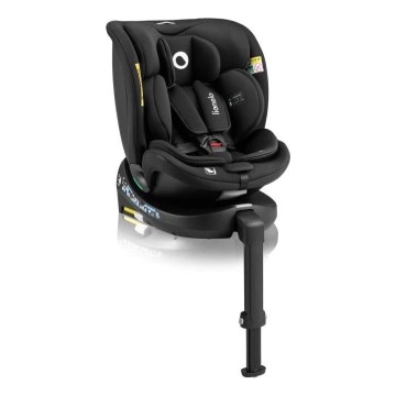 Lionelo - Autositz mit Drehbasis NAVY i-Size 40-150 cm schwarz