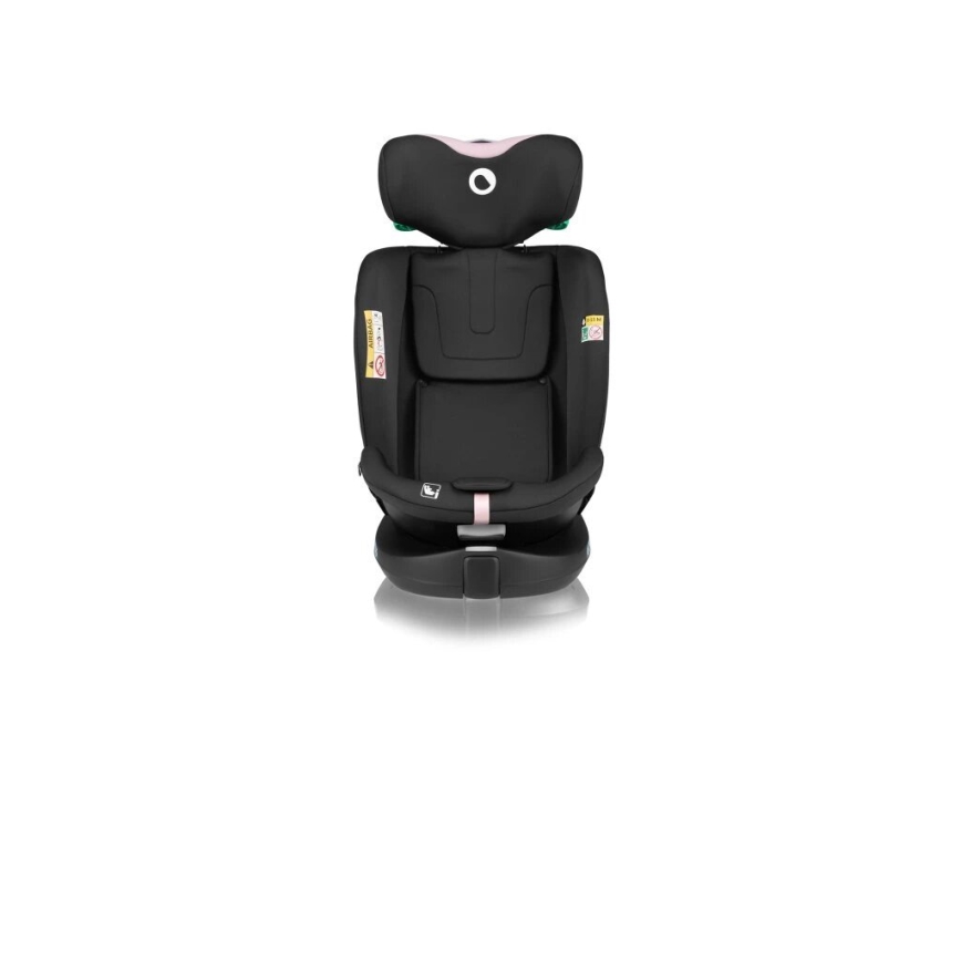 Lionelo - Autositz mit Sockel swivel NAVY i-Size 40-150 cm schwarz/rosa