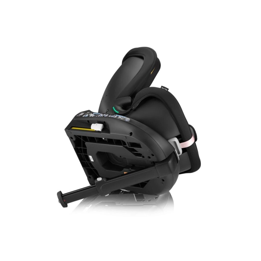 Lionelo - Autositz mit Sockel swivel NAVY i-Size 40-150 cm schwarz/rosa
