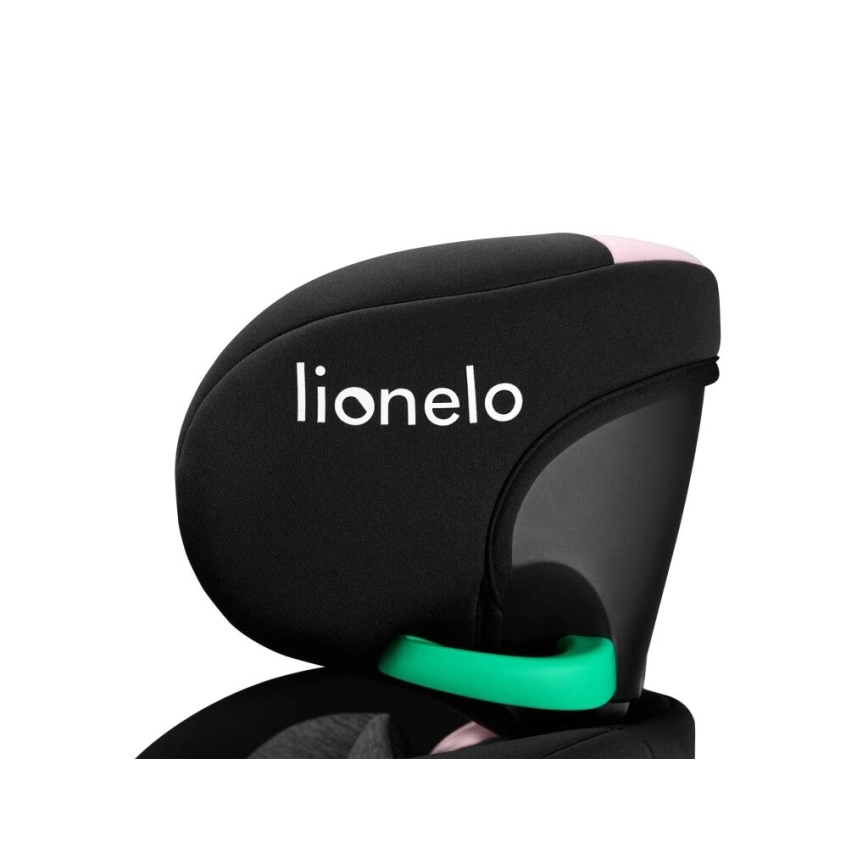 Lionelo - Autositz mit Sockel swivel NAVY i-Size 40-150 cm schwarz/rosa