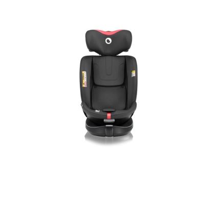 Lionelo - Autositz mit Drehbasis NAVY i-Size 40-150 cm schwarz/rot