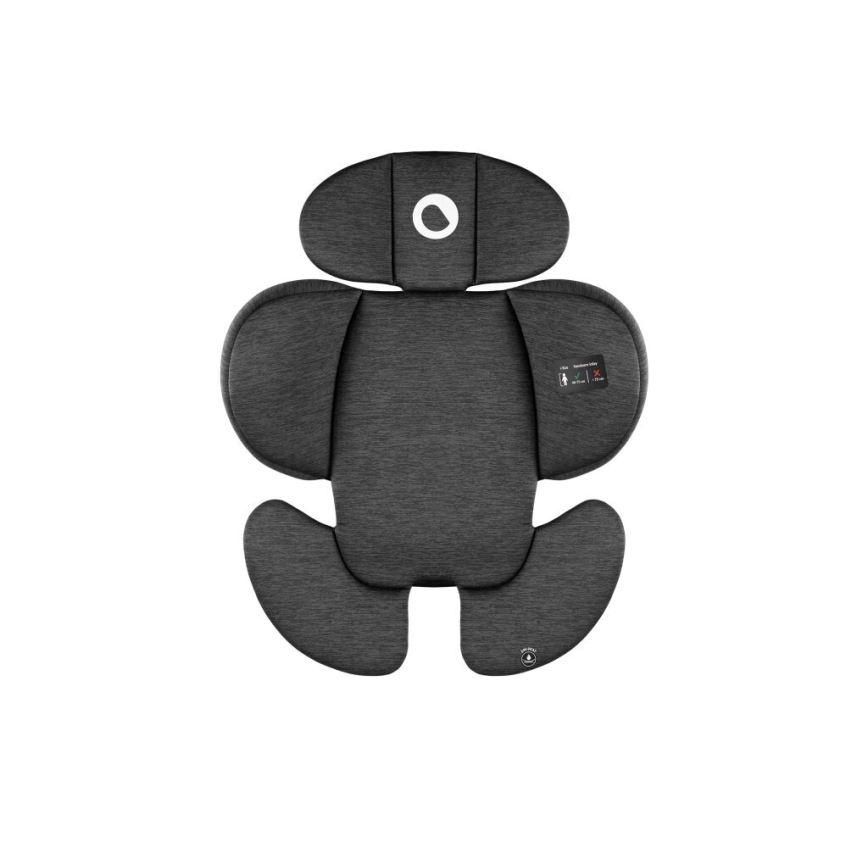 Lionelo - Autositz mit Drehbasis NAVY i-Size 40-150 cm schwarz/rot