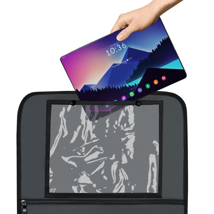 Lionelo - Autositz-Organizer SEAT ORGANIZER Grau