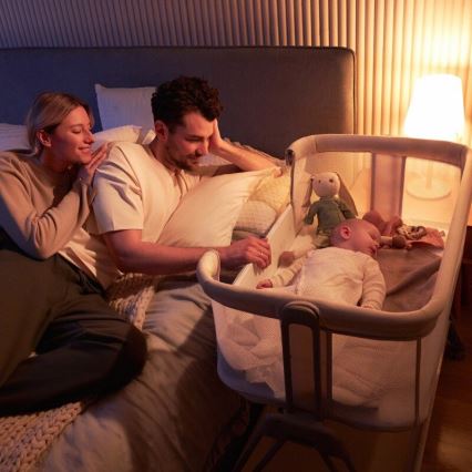 Lionelo - Babybett 2-in-1 LUNA grau