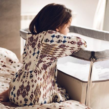 Lionelo - Babybett 3-in-1 LEONIE grau/beige