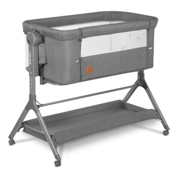 Lionelo - Babybett 3-in-1 LEONIE PLUS grau