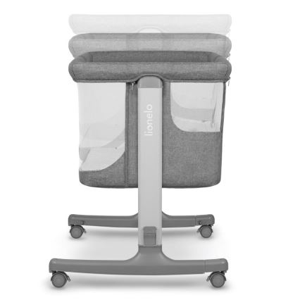 Lionelo - Babybett 3in1 AURORA dunkelgrau