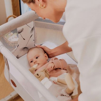 Lionelo - Babybett 3in1 AURORA grau