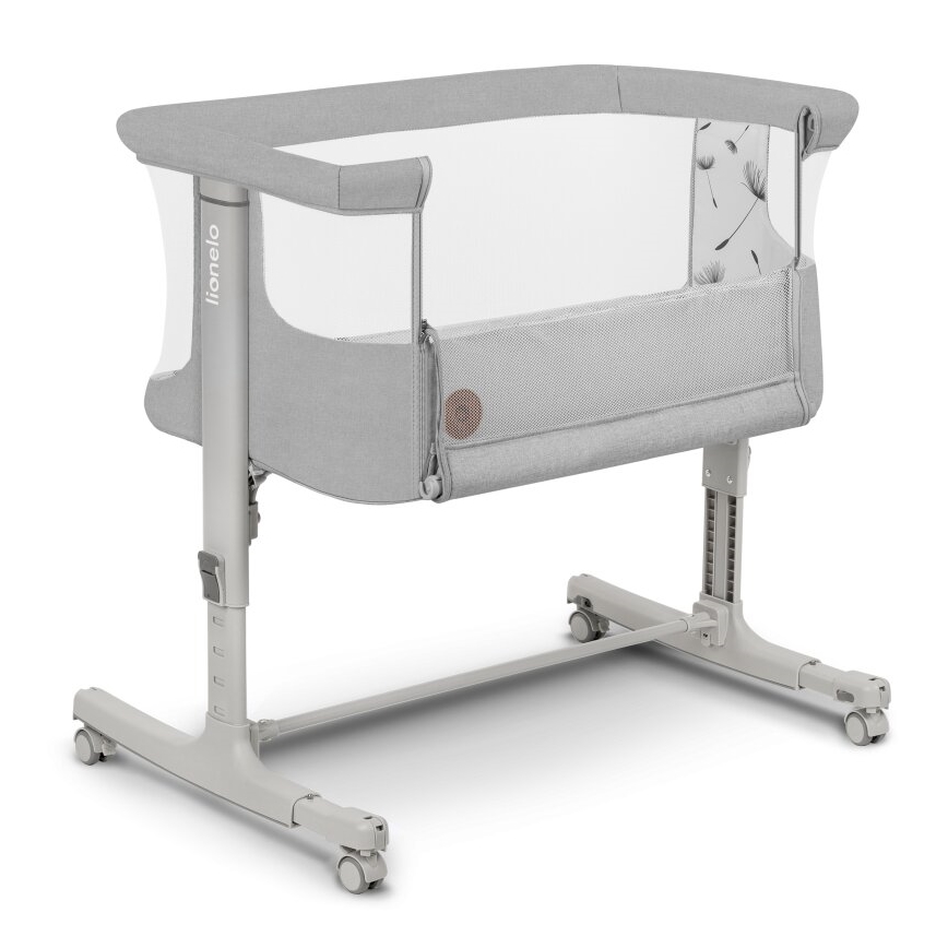 Lionelo - Babybett 3in1 AURORA grau