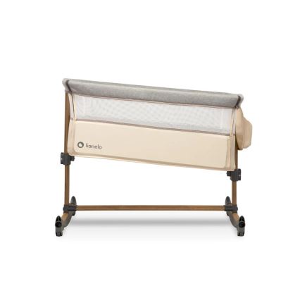 Lionelo - Babybett 3in1 LEONIE grau/beige