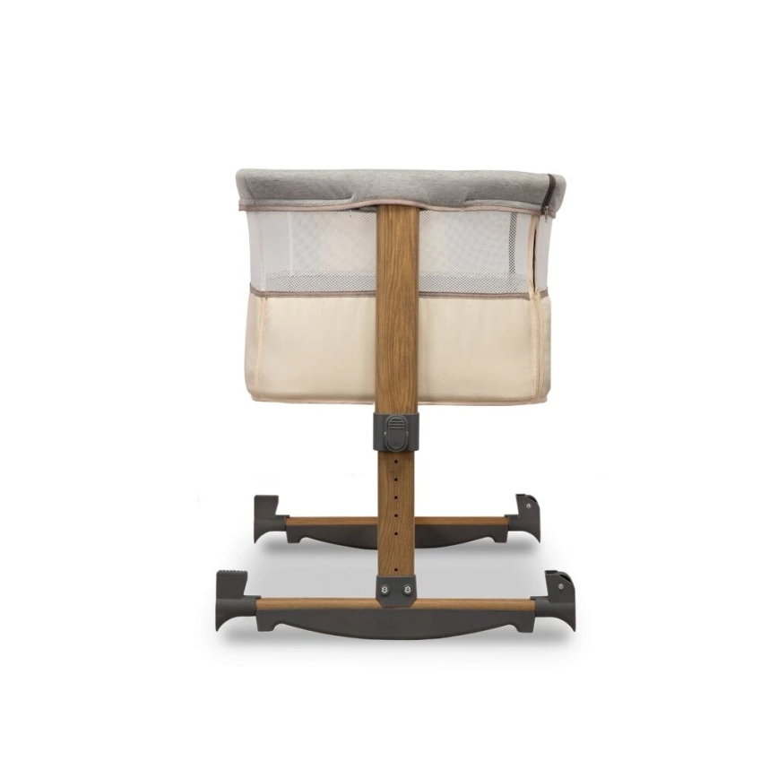 Lionelo - Babybett 3in1 LEONIE grau/beige