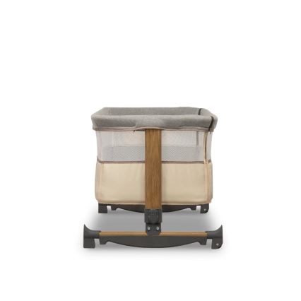 Lionelo - Babybett 3in1 LEONIE grau/beige