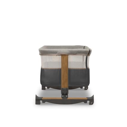 Lionelo - Babybett 3in1 LEONIE grau/schwarz