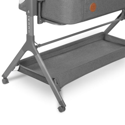 Lionelo - Babybett 3in1 LEONIE PLUS grau