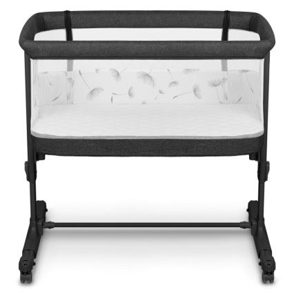 Lionelo - Babybett 3‑in‑1 AURORA Grau Graphit