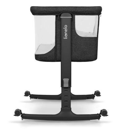 Lionelo - Babybett 3‑in‑1 AURORA Grau Graphit