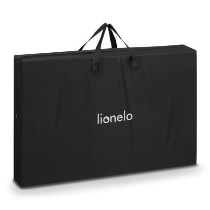 Lionelo - Babybett 3‑in‑1 AURORA Grau Graphit
