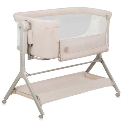 Lionelo - Babybett 3‑in‑1 LEONIE PLUS beige
