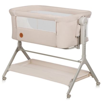 Lionelo - Babybett 3‑in‑1 LEONIE PLUS beige
