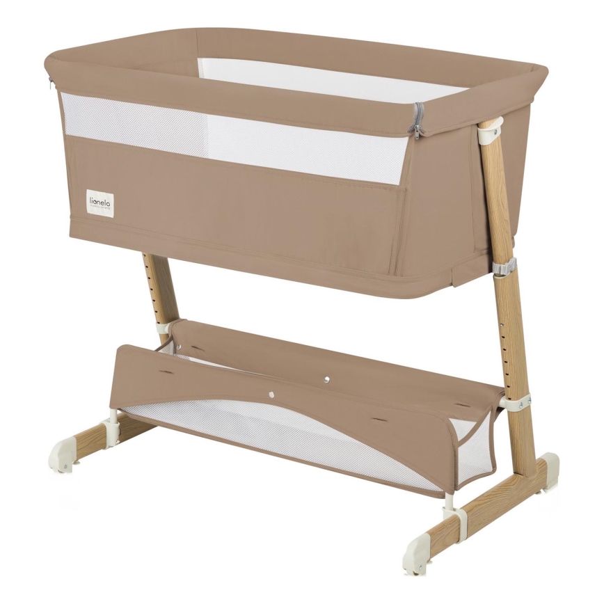Lionelo - Babybett 5-in-1 THOMI PLUS Beige Carmel