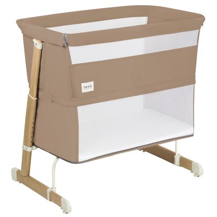 Lionelo - Babybett 5-in-1 THOMI PLUS Beige Carmel