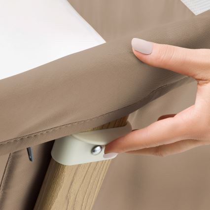 Lionelo - Babybett 5-in-1 THOMI PLUS Beige Carmel