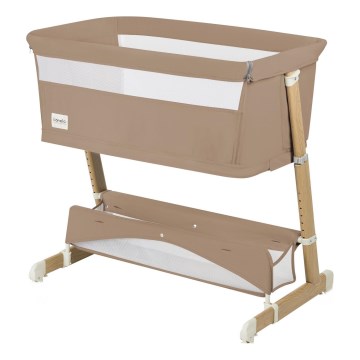 Lionelo - Babybett 5-in-1 THOMI PLUS Beige Karamell