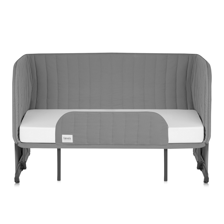 Lionelo - Babybett 5-in-1 THOMI PLUS Betongrau