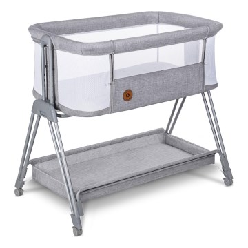 Lionelo - Babybett LUNA grau