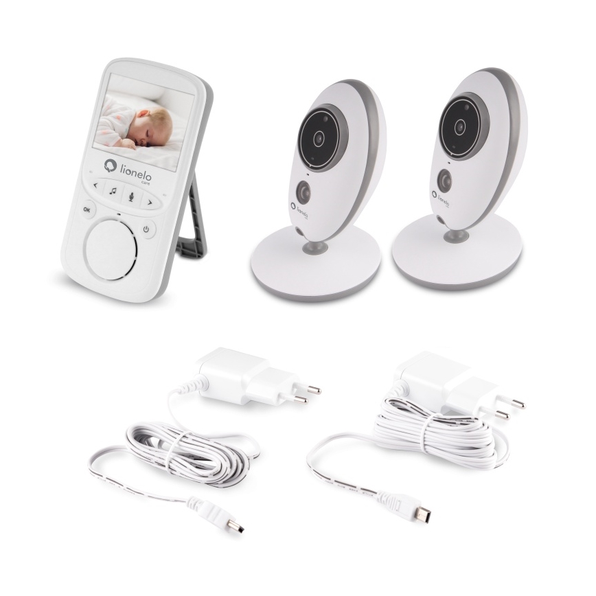 Lionelo - Babymonitor mit Display BABYLINE 5.1 230V 1000 mAh