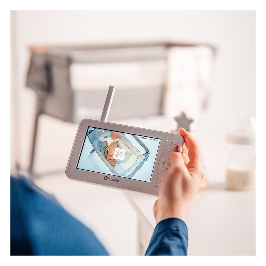 Lionelo - Babymonitor mit Display BABYLINE 6.2 5V 3600 mAh