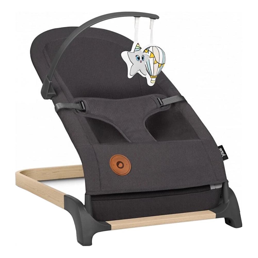 Lionelo - Babywippe JUNE anthrazit