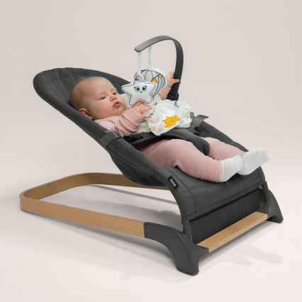 Lionelo - Babywippe JUNE grau