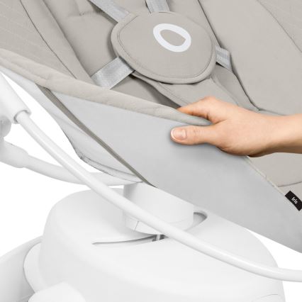 Lionelo - Babywippe mit Melodie IRIS 4xAA Sandbeige