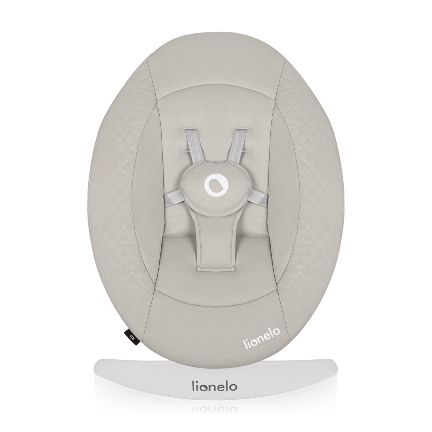 Lionelo - Babywippe mit Melodie IRIS 4xAA Sandbeige